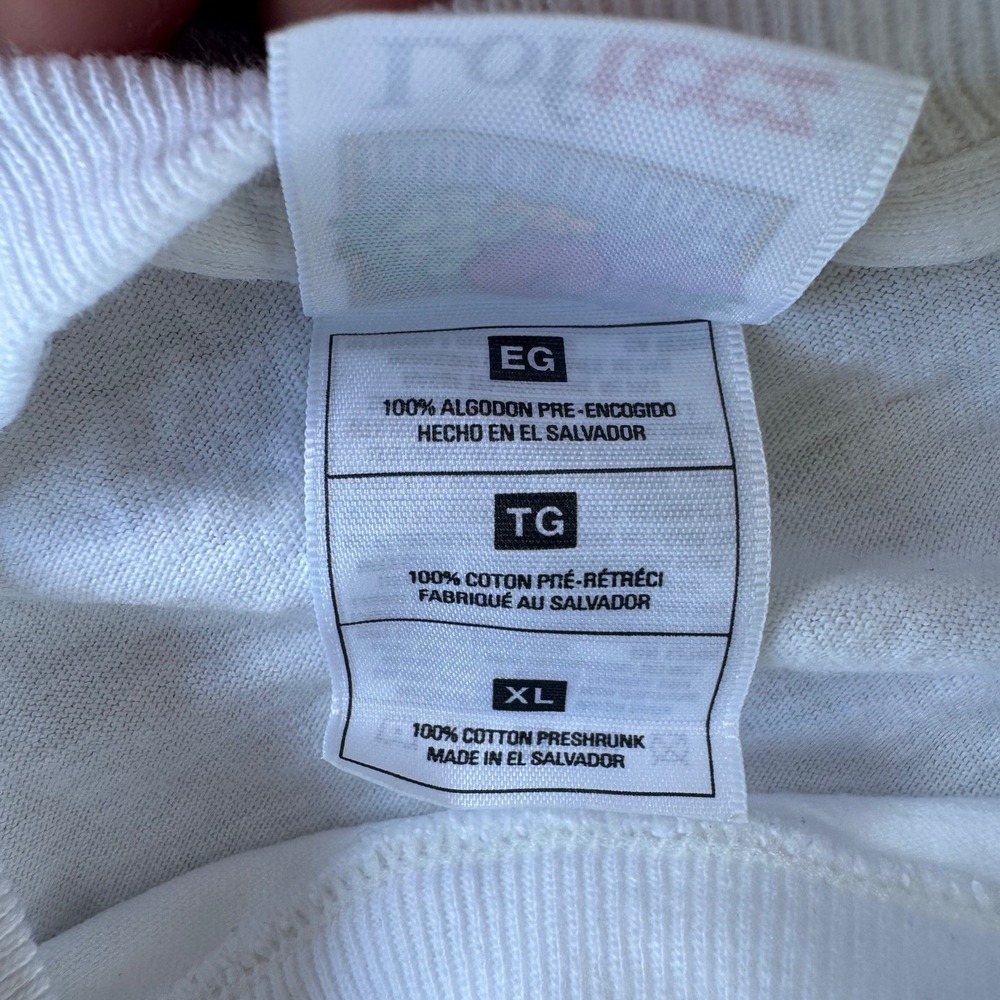 Vintage Smirnoff Ice T Shirt Mens XL White Fruit of the Loom Graphic Tee Promo - Picture 6 of 6